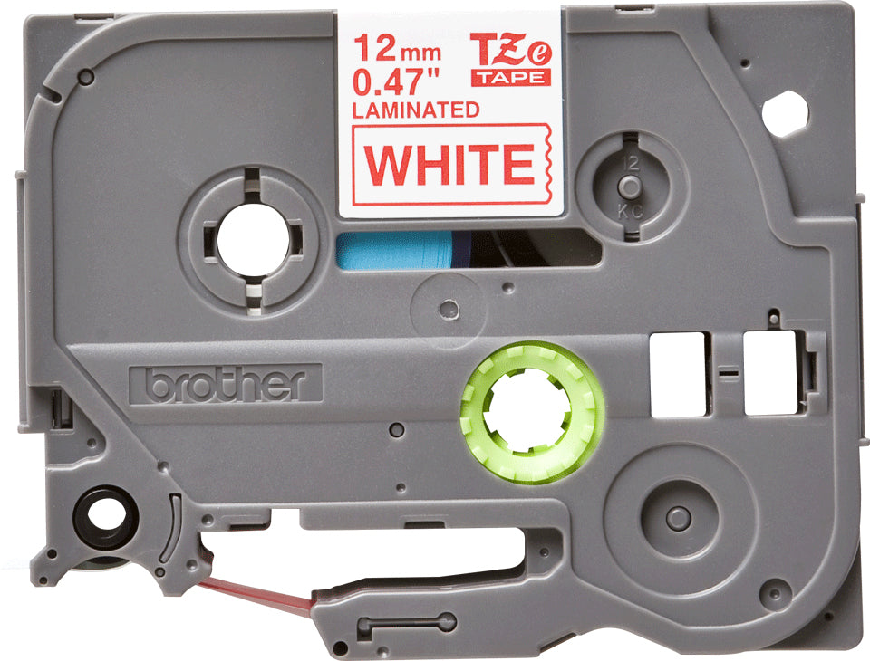 Brother TZE-232 cinta para impresora de etiquetas Rojo sobre blanco (4)