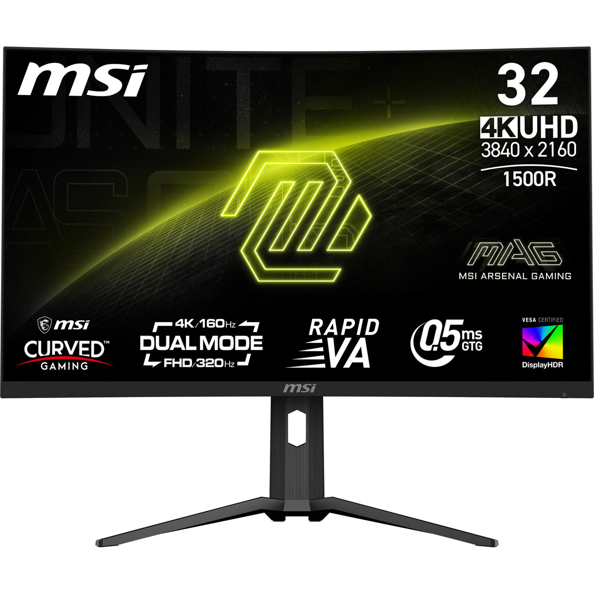 MSI MAG 321CUPDF pantalla para PC 80 cm (31.5") 3840 x 2160 Pixeles 4K Ultra HD LCD Negro (2)