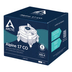 ARCTIC Alpine 17 CO Procesador Refrigerador de aire 9,2 cm Negro, Plata 1 pieza(s) (7)