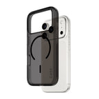 PanzerGlass CARE™ by ® Smokey Case w. Black MagSafe iPhone 17 Pro funda