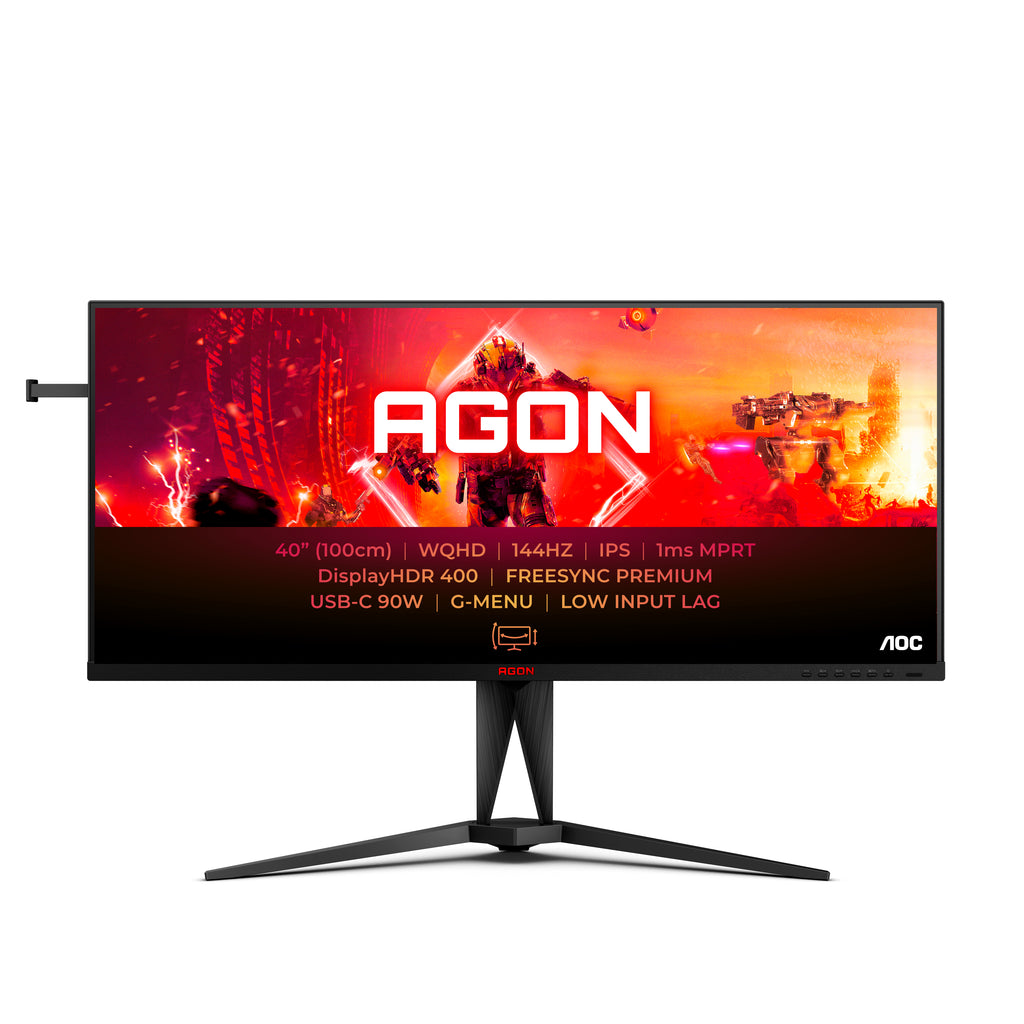 AOC AGON 5 AG405UXC pantalla para PC 101,6 cm (40") 3440 x 1440 Pixeles Wide Quad HD LCD Negro