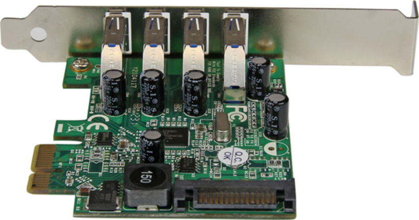 Startech PEXUSB3S4V - Controlador SuperSpeed, 4x USB A, Adaptador USB, PCIe x1 (2)