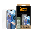 PanzerGlass ® Screen Protector iPhone 16 Pro, Classic Fit Protector de pantalla