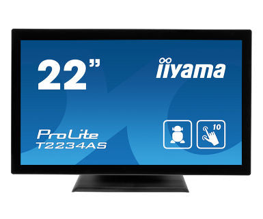 iiyama ProLite T2234AS-B1 pantalla para PC 54,6 cm (21.5") 1920 x 1080 Pixeles Full HD Pantalla táctil Multi-usuario Negro (9)