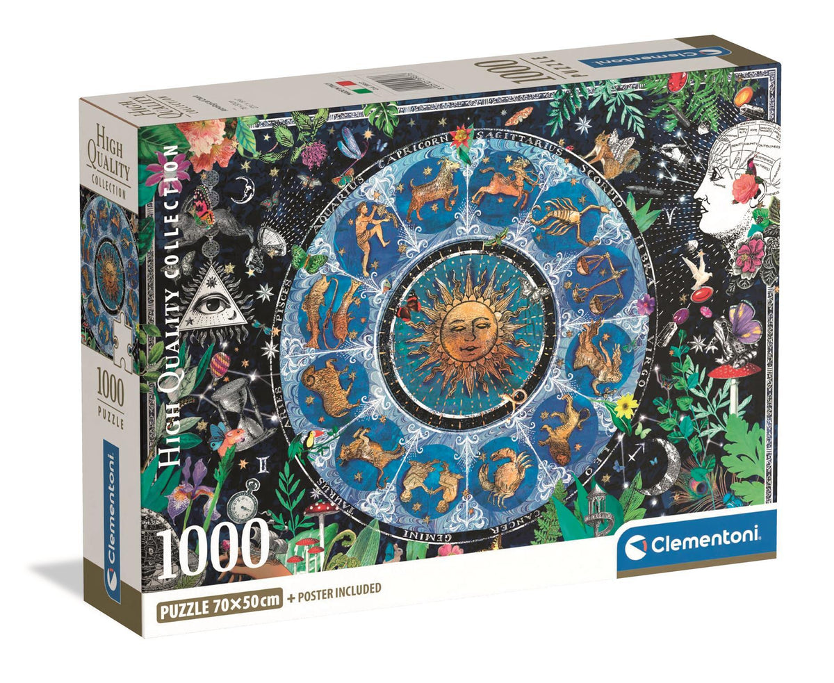 Clementoni 1000 pcs. CB HQC Astrological Chart