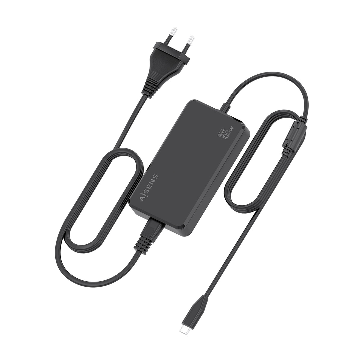 AISENS ASCH-1PD100D070-BK adaptador e inversor de corriente Interior (4)