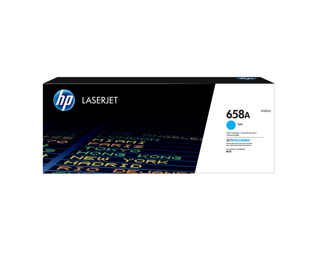 HP 658A Cyan Original LaserJet Toner Cartridge cartucho de tóner 1 pieza(s)