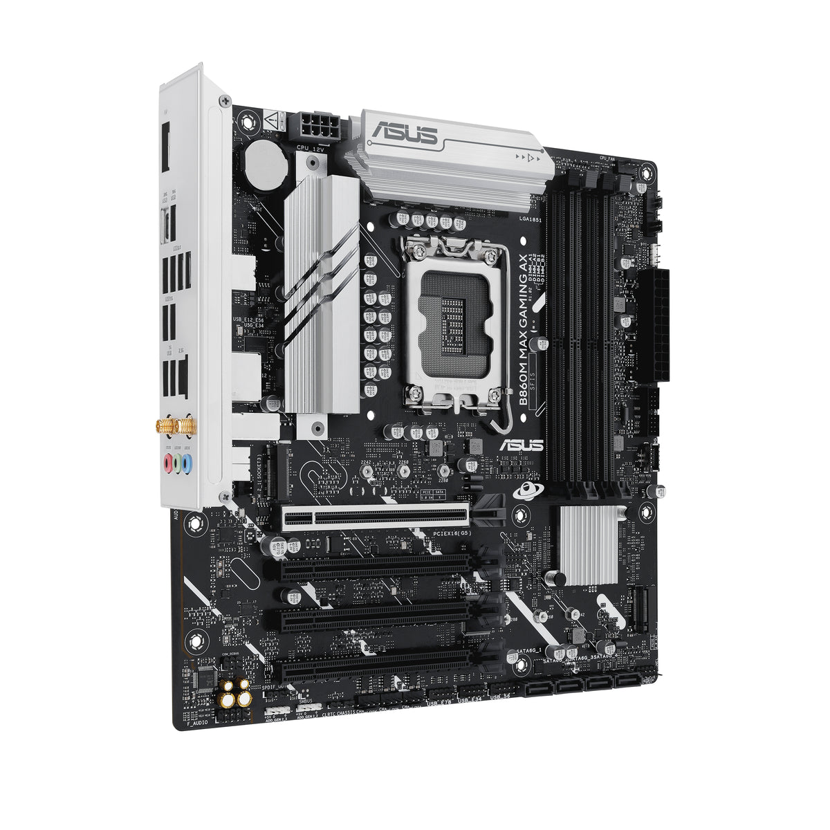 ASUS B860M MAX GAMING AX Intel B860 LGA 1851 (Socket V1) micro ATX (6)