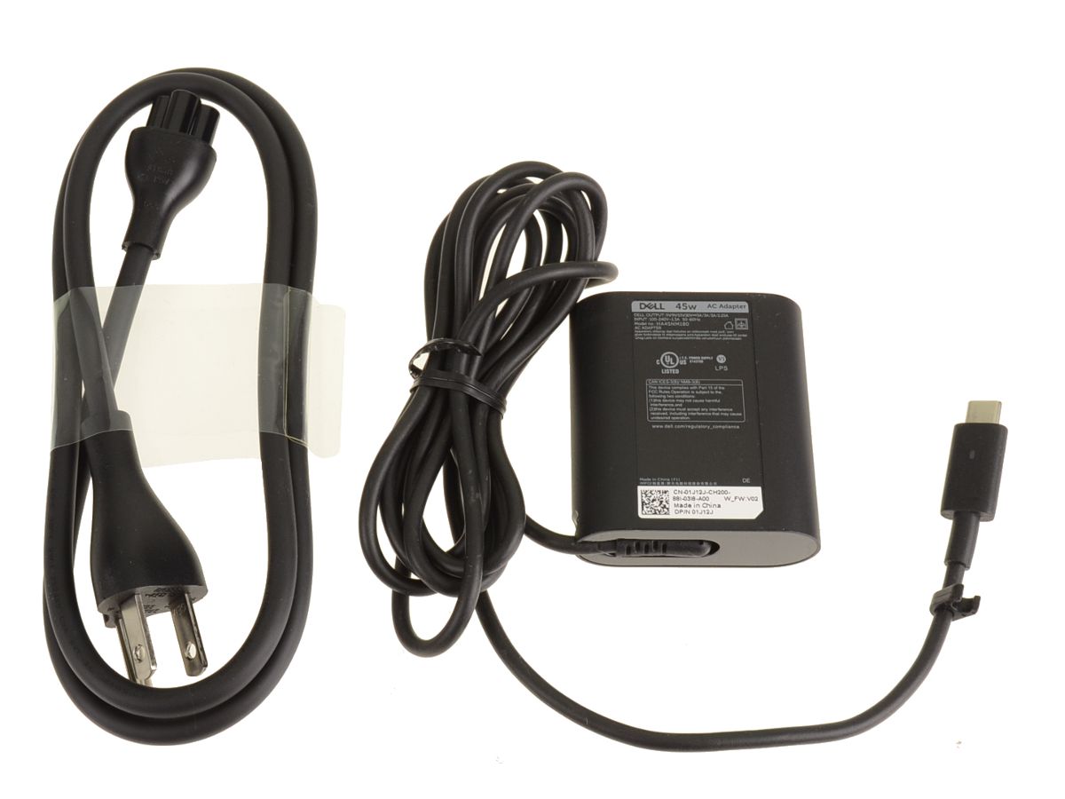 Dell Adaptador de alimentación de CA de 45W USB 1J12J (4)