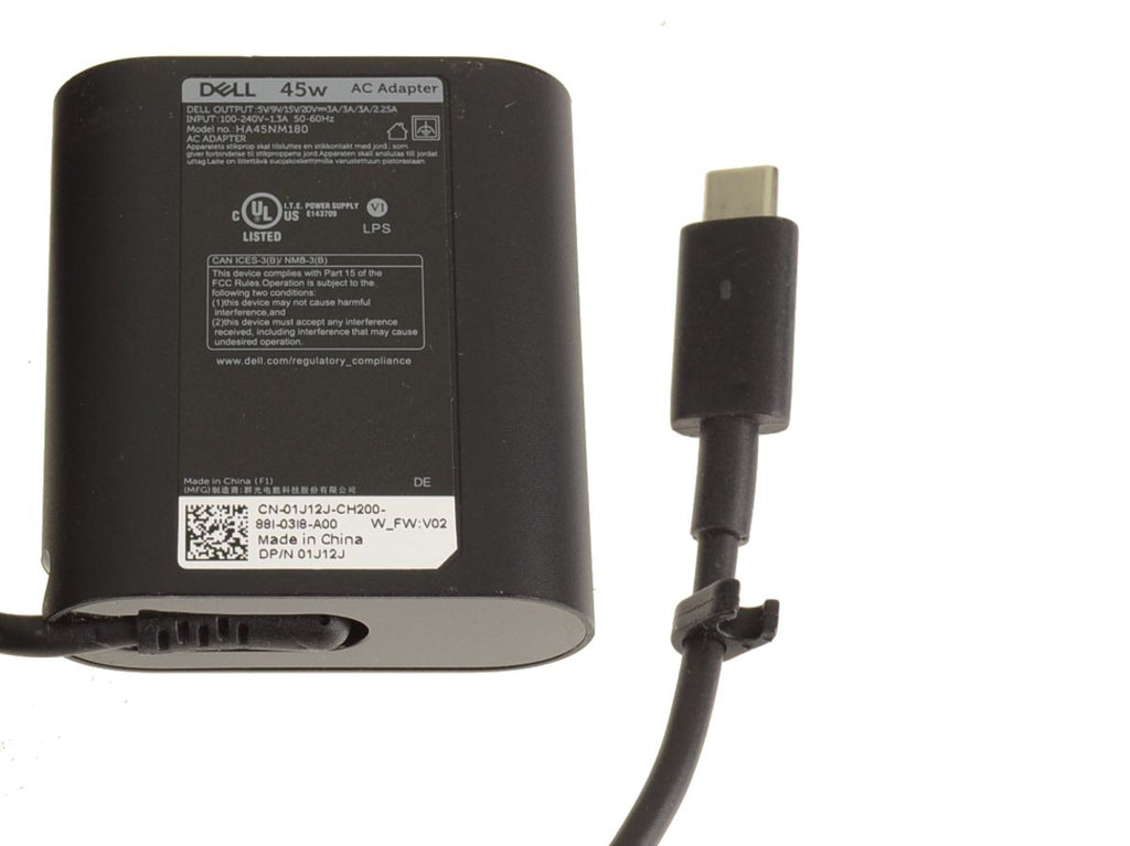 Dell Adaptador de alimentación de CA de 45W USB 1J12J