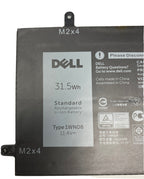 Dell Batería PRI 31,5 WHR 3C LITIO 1WND8 (3)