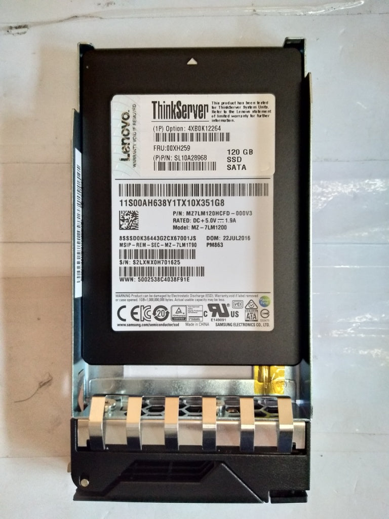 SSD_ASM 120GB 6Gb PM863 SATA 2