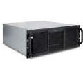 Inter-Tech 4U 40248 Rack Negro, Gris