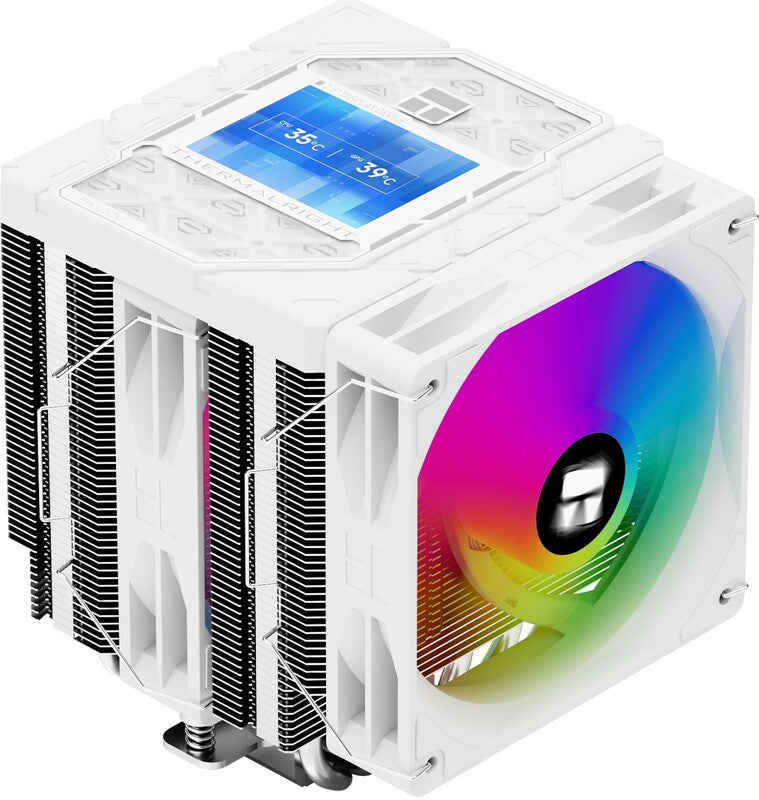 Thermalright Peerless Assassin 120 Vision blanco ARGB refrigerador de aire