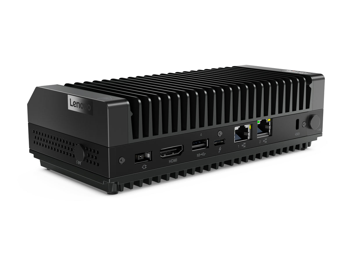 Lenovo ThinkEdge SE30 Intel® Celeron® 6305E 8 GB DDR4-SDRAM 256 GB SSD Windows 11 IoT Enterprise Mini PC Negro (8)