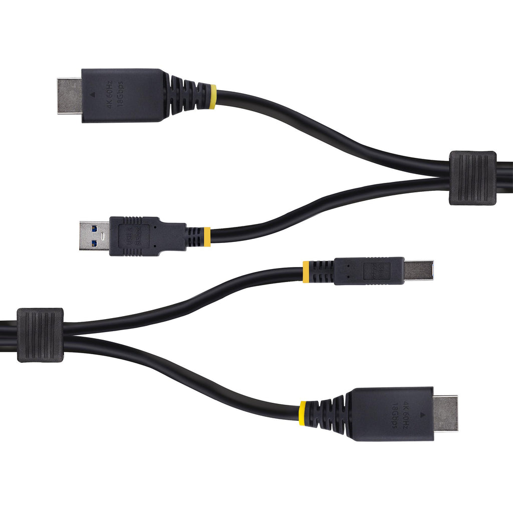 StarTech.com HU1226-KVM-CABLE cable para video, teclado y ratón (kvm) Negro