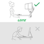 Leitz 65370085 soporte para monitor 81,3 cm (32") Escritorio Gris (7)