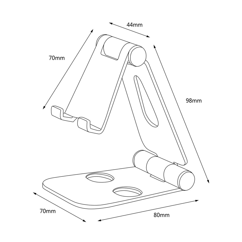 AISENS MS2PM-086 soporte Soporte pasivo Teléfono móvil/smartphone, Tablet/UMPC (8)