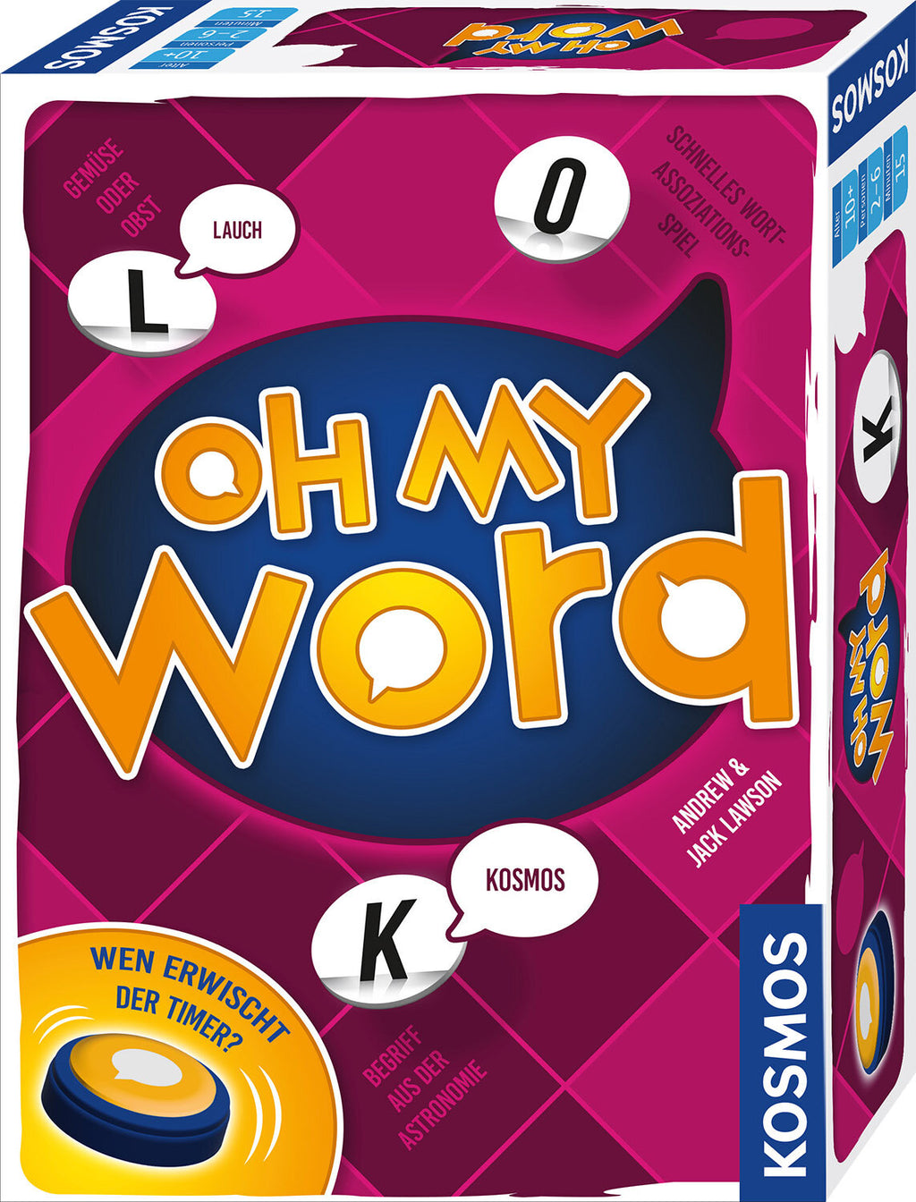 Kosmos 47856163 juego de tablero 15 min Juego De Cartas Word