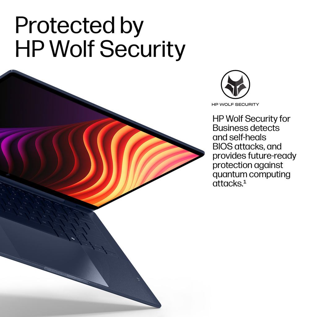 HP EliteBook X G2i 14 inch Notebook Next Gen AI PC Wolf Pro Security Edition Copilot+ PC Intel Core Ultra 7 356H Laptop 35.6 cm (14") 3K 32 GB LPDDR5x-SDRAM 512 GB SSD Wi-Fi 7 (802.11be) Windows 11 Pro Blue (6)