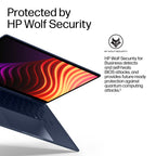 HP EliteBook X G2i 14 inch Notebook Next Gen AI PC Wolf Pro Security Edition Copilot+ PC Intel Core Ultra 7 356H Laptop 35.6 cm (14") 3K 32 GB LPDDR5x-SDRAM 512 GB SSD Wi-Fi 7 (802.11be) Windows 11 Pro Blue (6)
