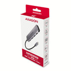 Axagon HMC-HCR3A 3x USB-A+ HDMI+ SD/microSD USB-C 3.2 Gen 1 hub 20cm Alámbrico USB 3.2 Gen 1 (3.1 Gen 1) Type-C Gris (9)