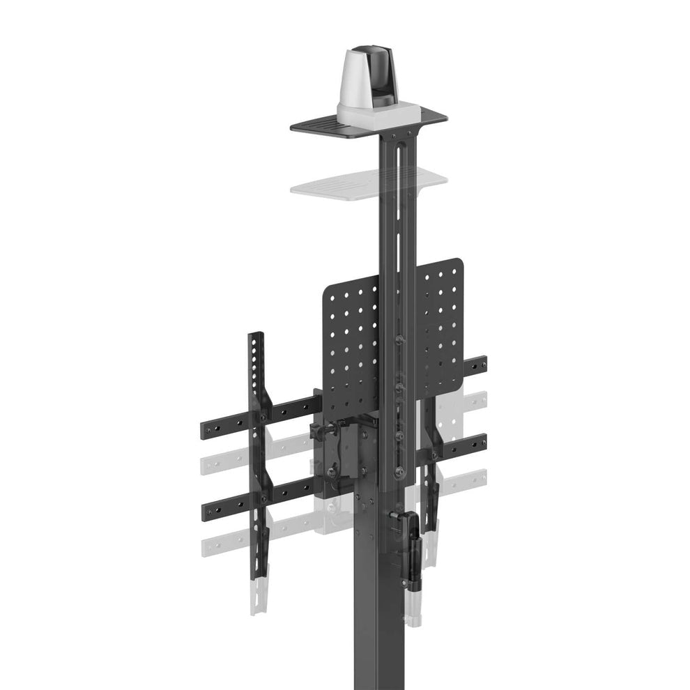 Manhattan 462693 soporte para TV 2,18 m (86") Negro (8)