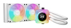 be quiet! LIGHT LOOP IO LCD | 240mm Procesador Sistema de refrigeración líquida todo en uno 12 cm Blanco 1 pieza(s)