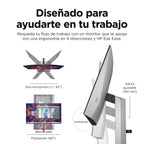 HP Z24q G3 QHD Display pantalla para PC 60,5 cm (23.8") 2560 x 1440 Pixeles Quad HD LCD Plata (4)