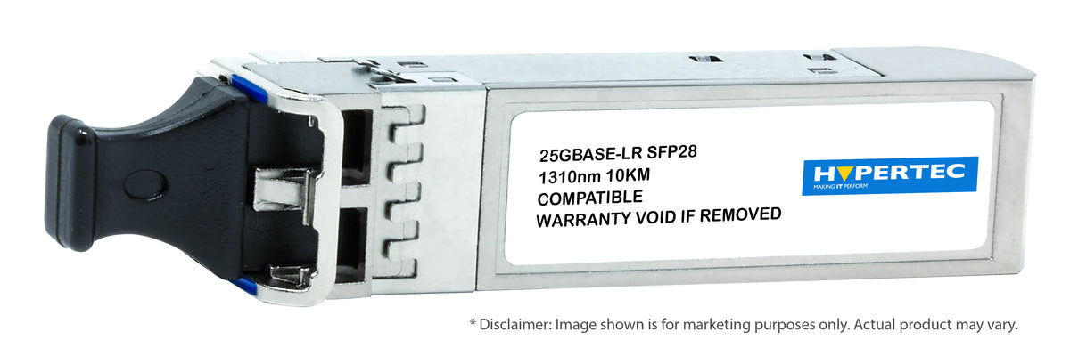 Hypertec Transceiver- 1G SFP LC LX 10km SMF XCVR HP Aruba Compatible red modulo transceptor Fibra óptica 1000 Mbit/s 1310 nm