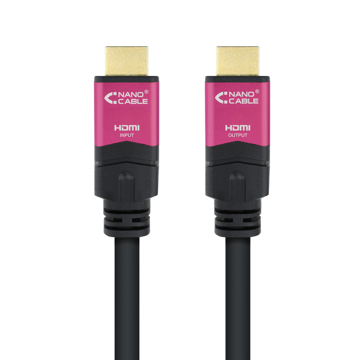 Nanocable 10.15.3730 cable HDMI 30 m HDMI tipo A (Estándar) Negro, Rosa (3)