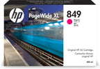 HP 849 400-ml Magenta PageWide XL Ink Cartridge cartucho de tinta 1 pieza(s) Original Rendimiento estándar (2)