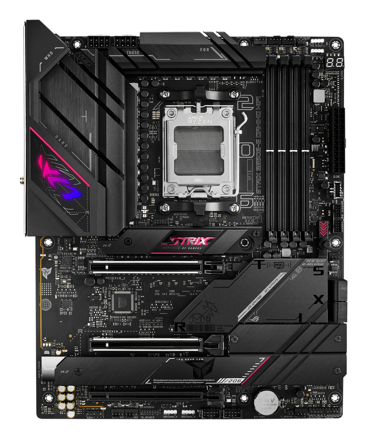 ASUS ROG STRIX B650E-E GAMING WIFI AMD B650 Zócalo AM5 ATX (2)