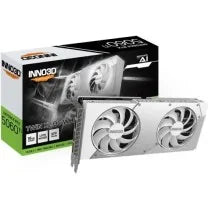 Tarjeta Gráfica Inno3D GeForce RTX 5060 Ti Twin X2 OC White 16Go 16GB GDDR7