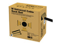 Multibrackets 2520 pasacables Negro