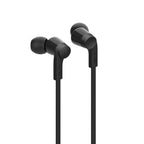 Auriculares internos con micro - en oreja - cableado - USB-C - aislamiento de ruido - negro