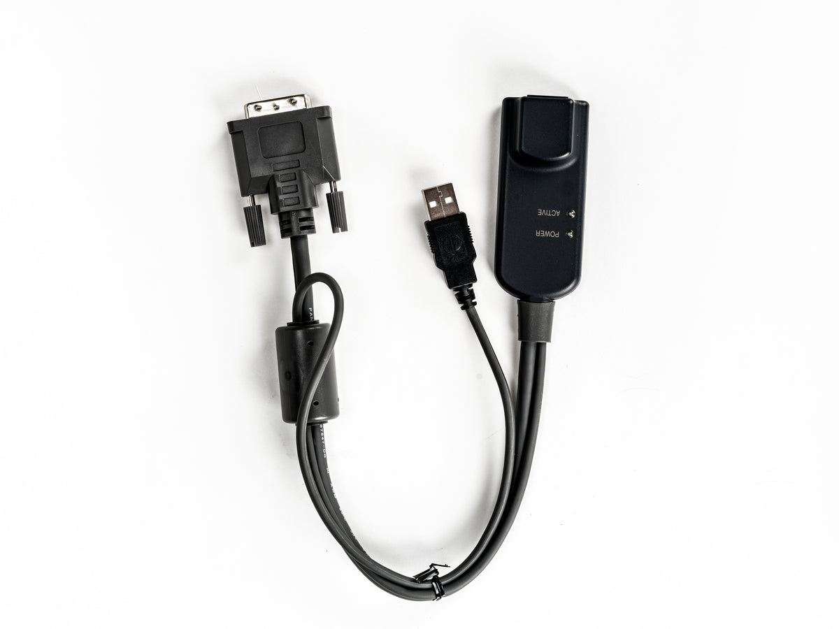 Vertiv Avocent MPUIQ-VMCDV cable para video, teclado y ratón (kvm) Negro 0,3556 m