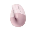 Logitech Lift Vertical Ergonomic ratón Oficina Mano derecha RF Wireless + Bluetooth Óptico 4000 DPI (3)