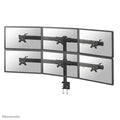 Neomounts FPMA-D700D6 soporte para monitor 68,6 cm (27") Escritorio Negro