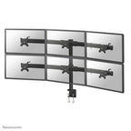 Neomounts FPMA-D700D6 soporte para monitor 68,6 cm (27") Escritorio Negro