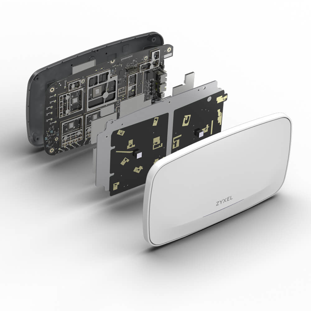 Zyxel WBE660S-EU0101F punto de acceso inalámbrico 11530 Mbit/s Gris Energía sobre Ethernet (PoE) (9)