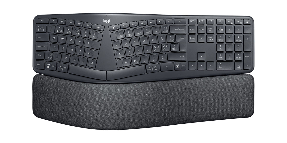 Logitech 920-010348 teclado Oficina Bluetooth QWERTY Nórdico Grafito (3)