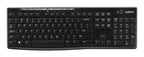 Logitech K270 teclado Oficina RF inalámbrico QWERTY Nórdico Negro (5)