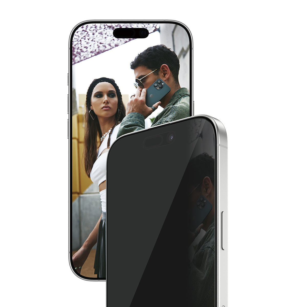 PanzerGlass SAFE. by ® 2-Way Privacy Screen Protector iPhone 17 | iPhone 16 Pro | Ultra-Wide Fit w. EasyAligner Protector de pantalla Apple 1 pieza(s)