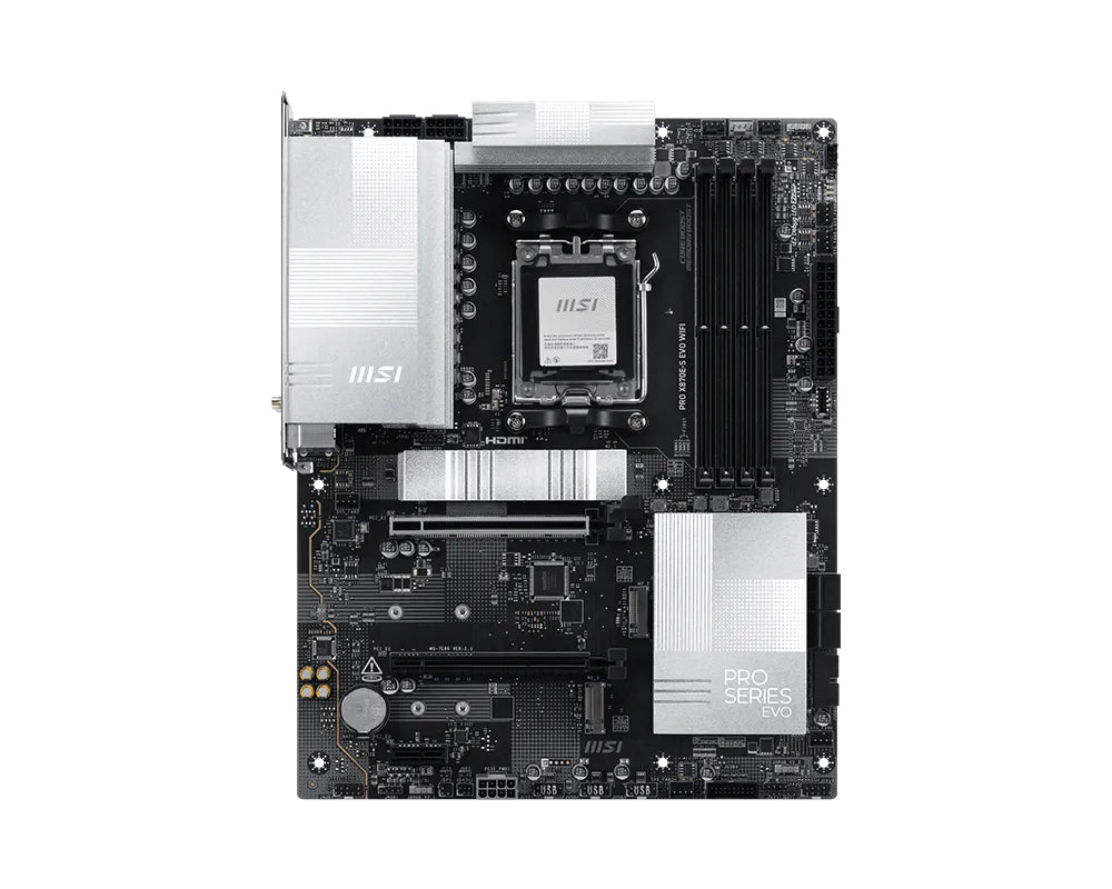 MSI PRO X870E-S EVO WIFI placa base AMD X870E Zócalo AM5 ATX
