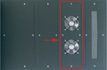 Módulo ventilador techo Lehmann, 800 mm