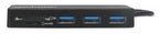 Manhattan 164948 base para portátil y replicador de puertos USB 2.0 Type-C Negro (3)