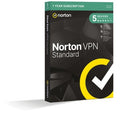Norton VPN Standard - 1 User / 5 Devices / 12 Months Gestión de seguridad Comercial 1 licencia(s) 1 año(s)