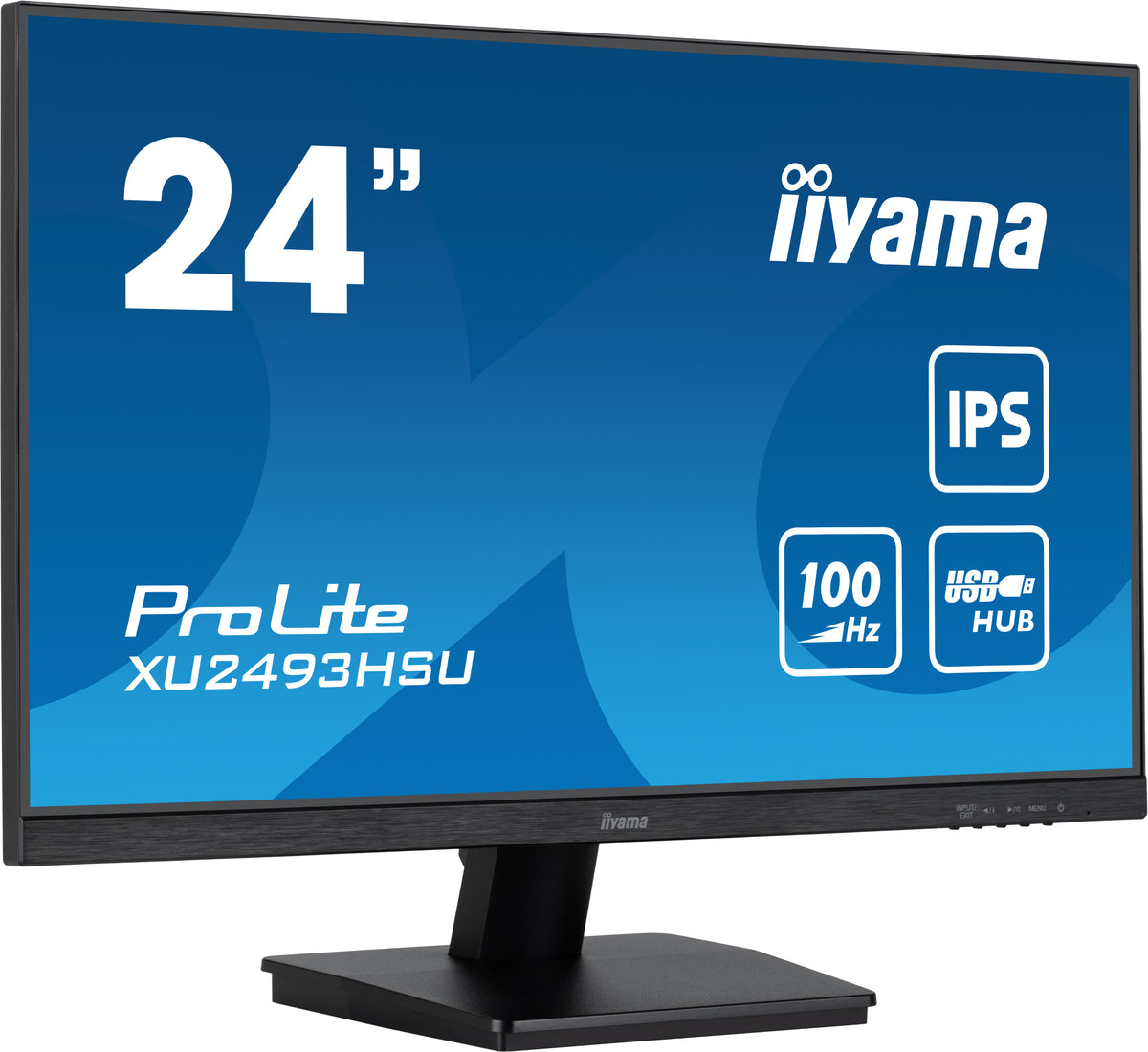 iiyama ProLite XU2493HSU-B7 pantalla para PC 60,5 cm (23.8") 1920 x 1080 Pixeles Full HD LED Negro