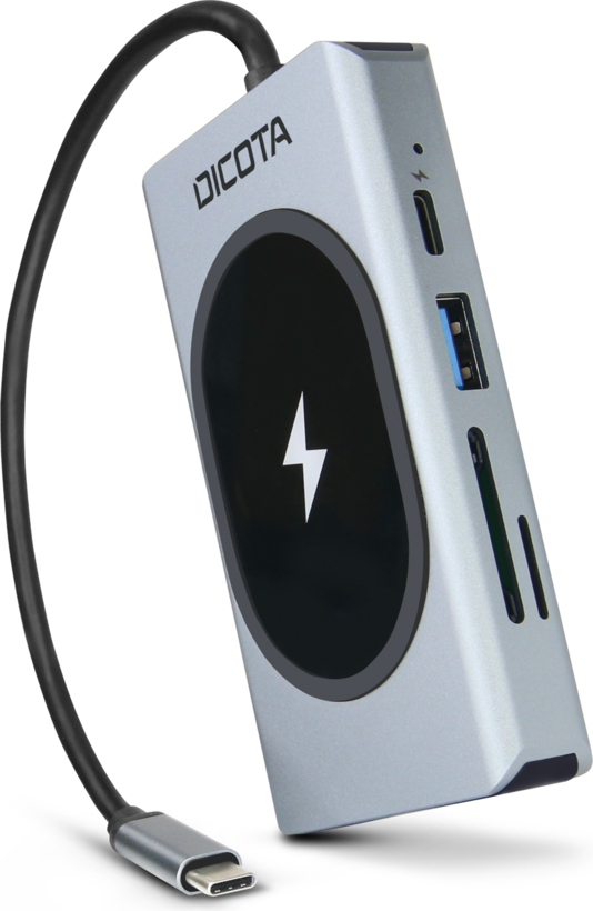 DICOTA D32059 hub de interfaz USB Type-C Negro, Plata (3)